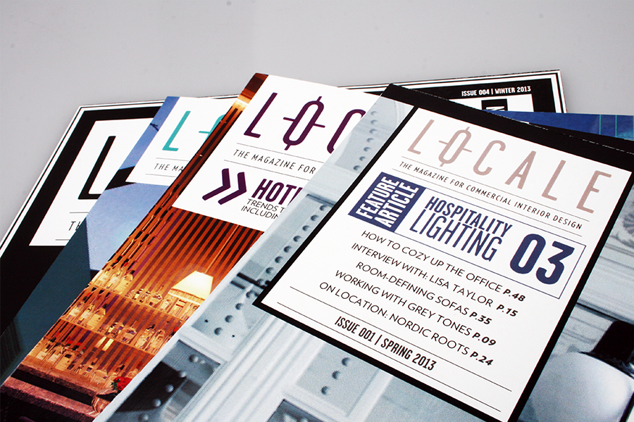 Locale - Editorial Magazine Covers