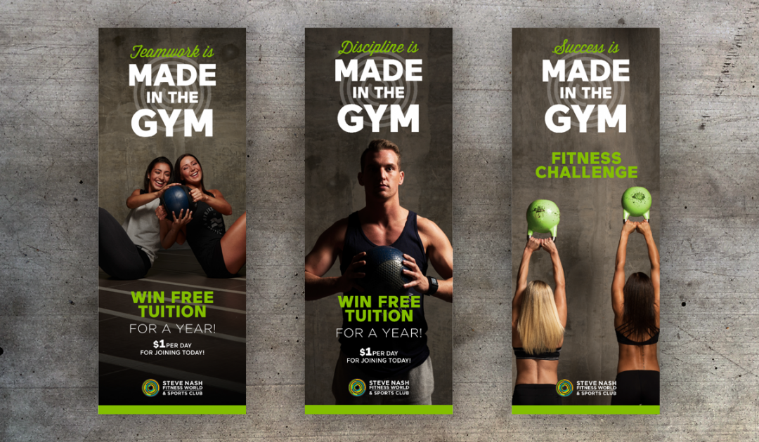 Made in the Gym - Banners