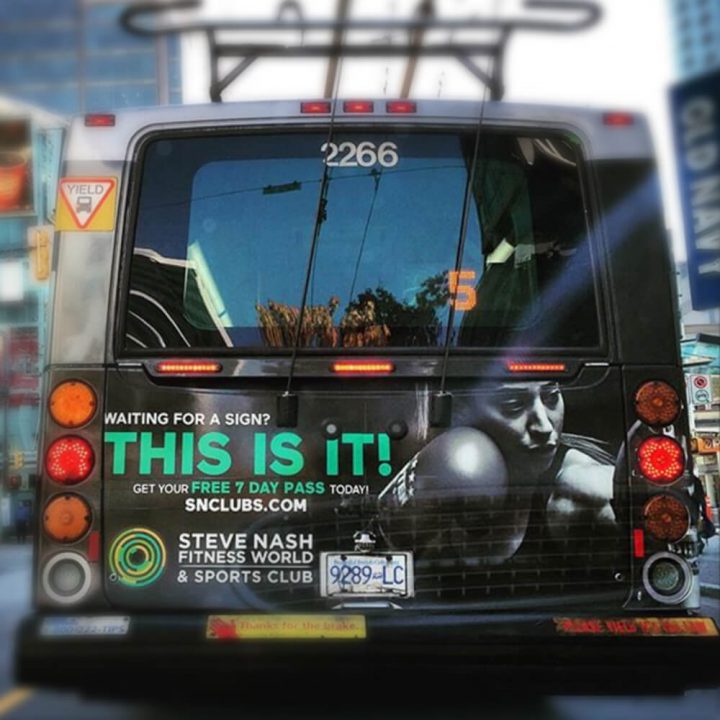 This is It - Bus Back Ad Concept