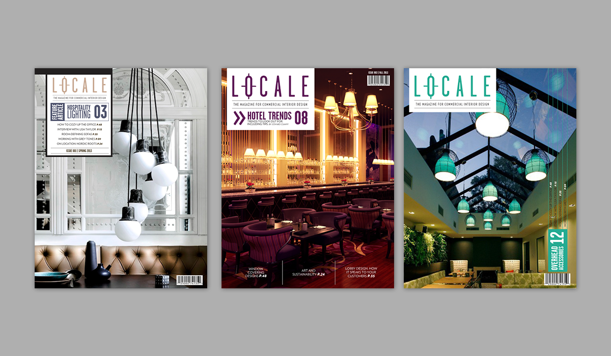 Locale - Editorial Magazine Covers